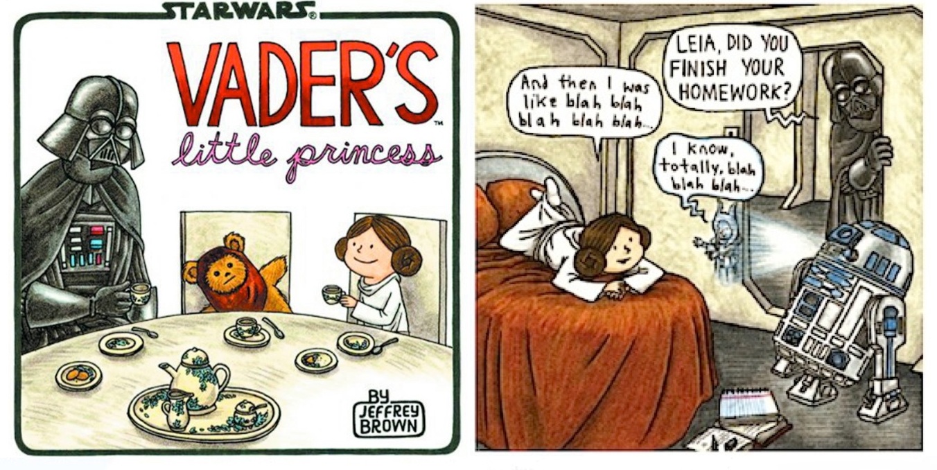 Vader’s Little Princess, vuelven las hilarantes tiras de Star Wars
