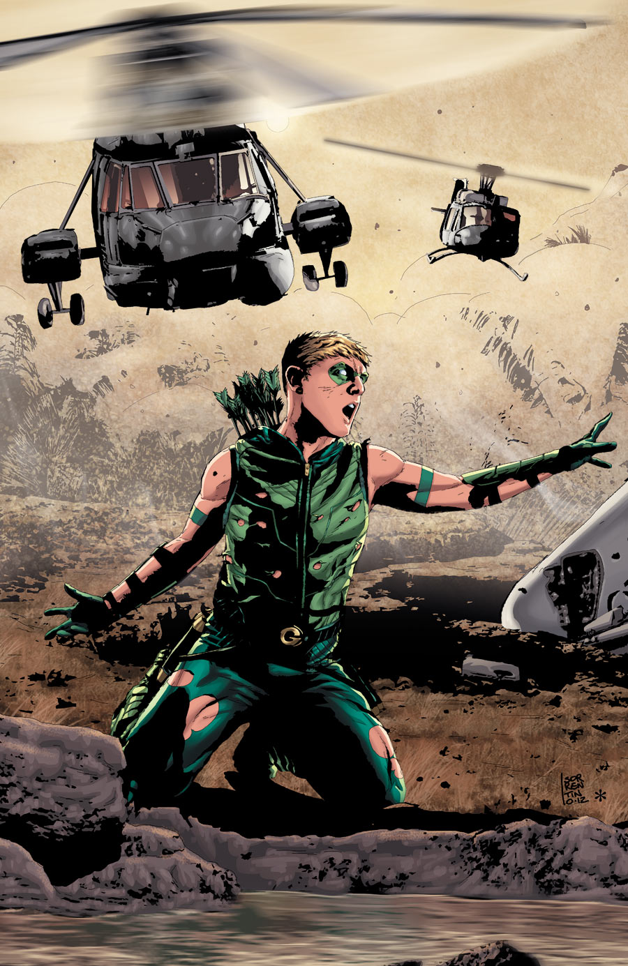 Jeff Lemire revela planes para Green Arrow… ¡y los Outsiders!