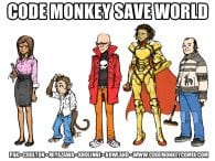 Code Monkey Saves the World