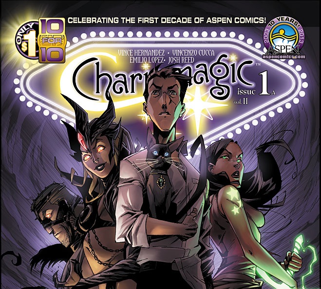 Previo del segundo volumen de Charismagic; vuelven los magos de Aspen