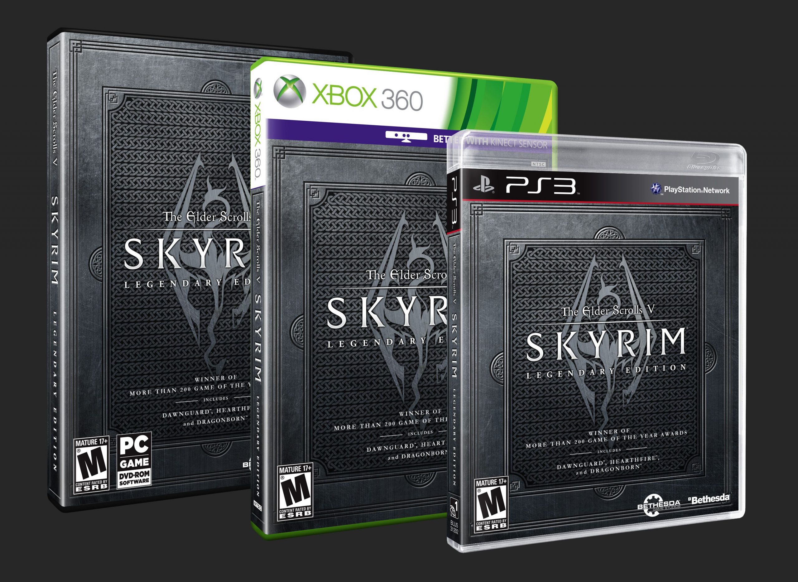Bethesda anuncia Skyrim Legendary Edition para junio