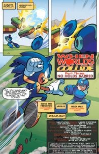 Sonic vs Mega Man - Worlds Collide #3 - 1