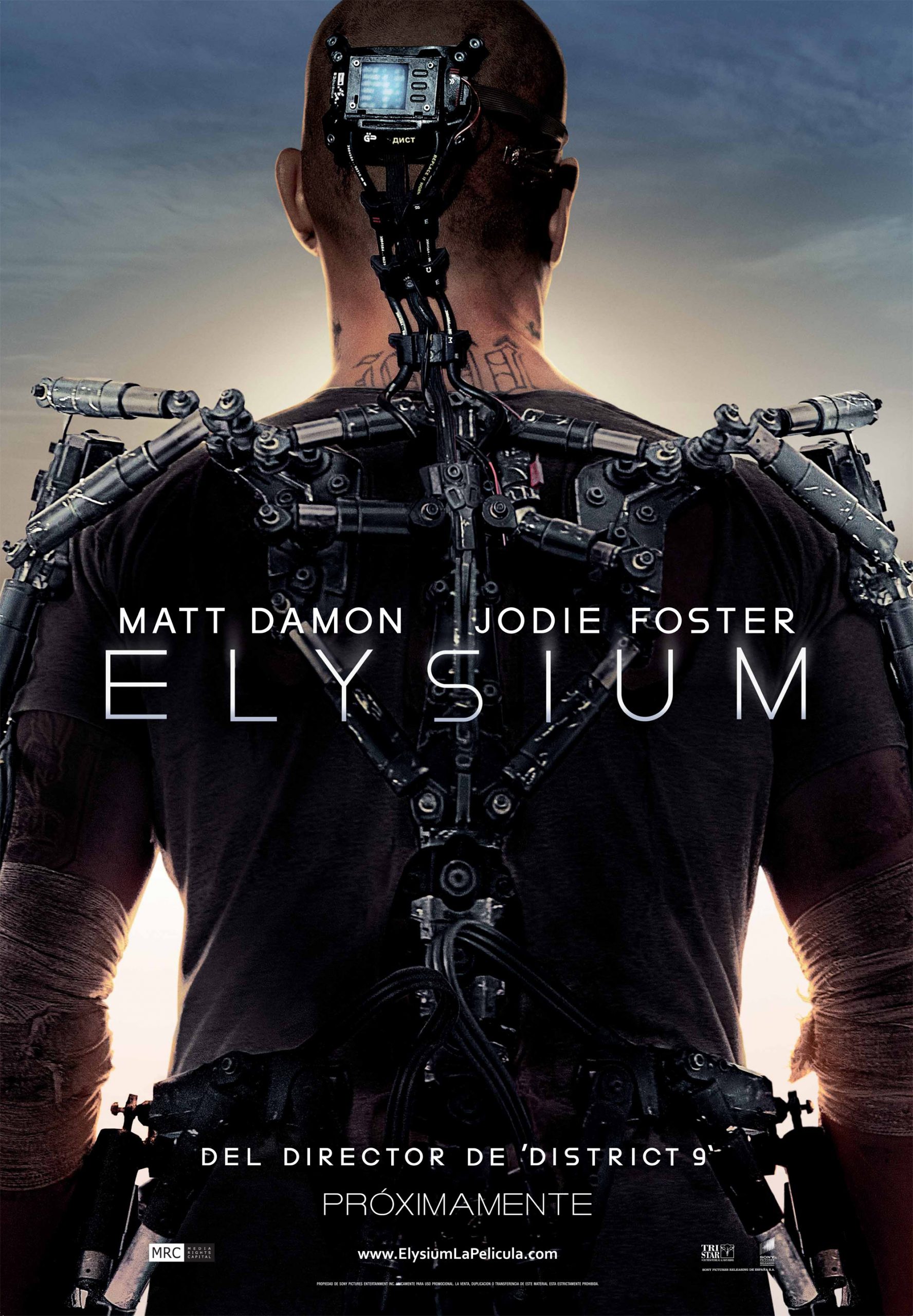 Elysium | TriStar Pictures libera primer tráiler y póster oficial