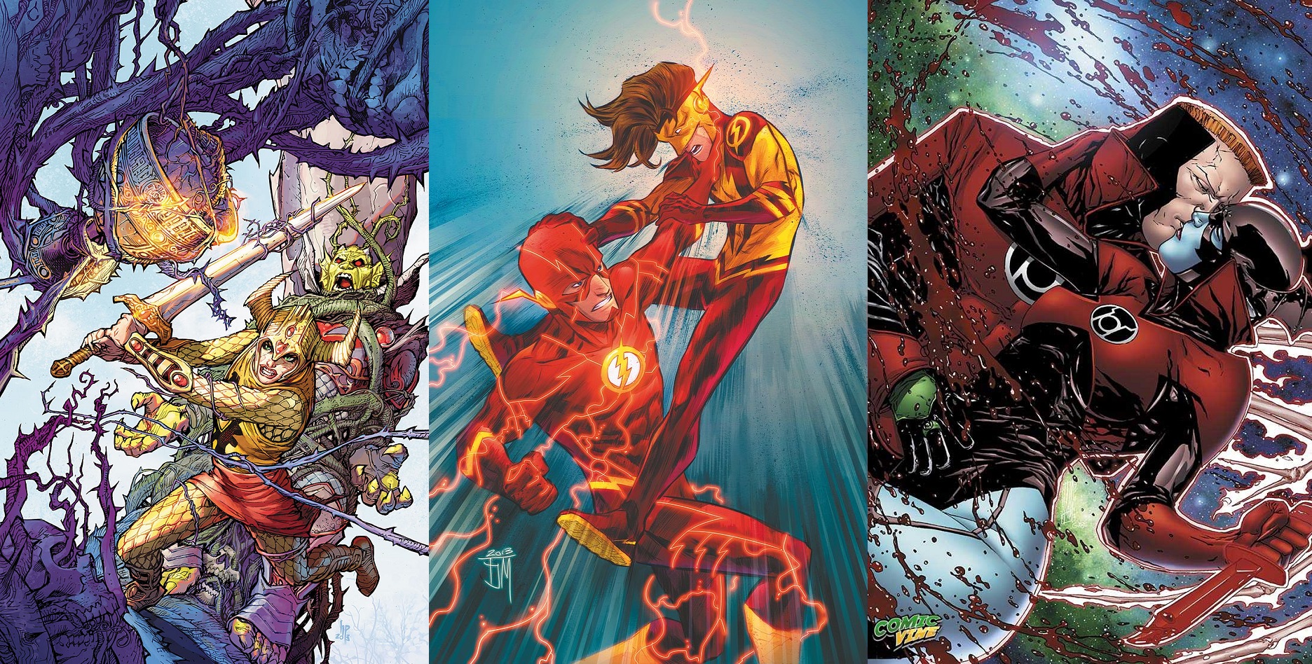 Linternas, flashes y demonios: Previos y noticias de DC para mayo