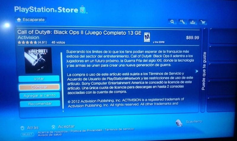 PSN Argentina