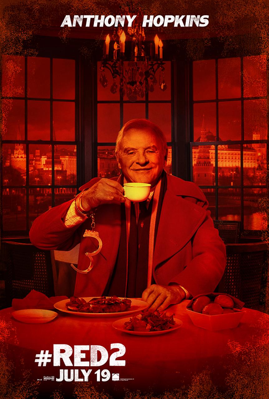 RED 2 | Carteles de los retirados extremadamente peligrosos