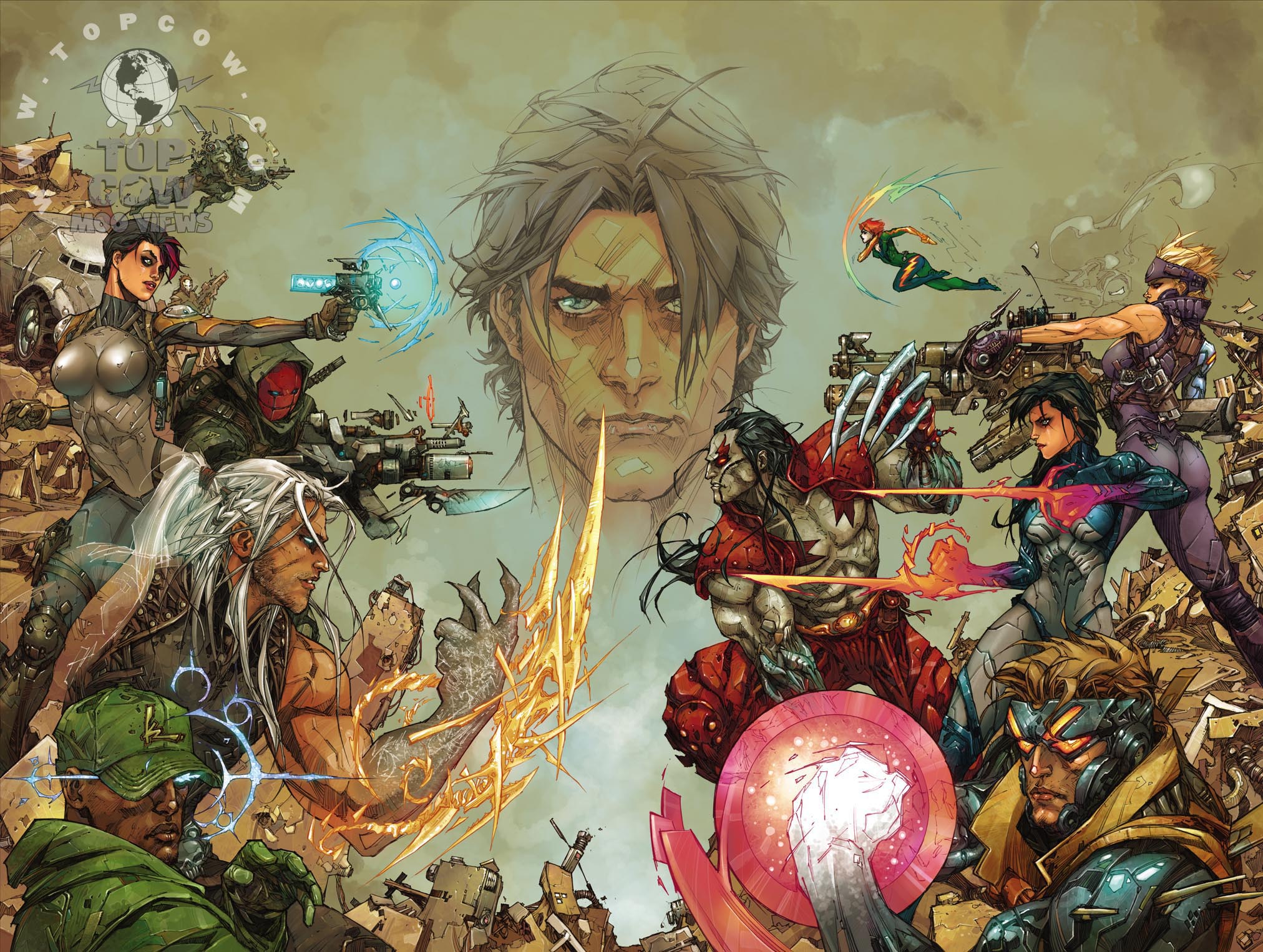 Lee aquí los primeros cuatro números de Cyber Force, ¡gratis!