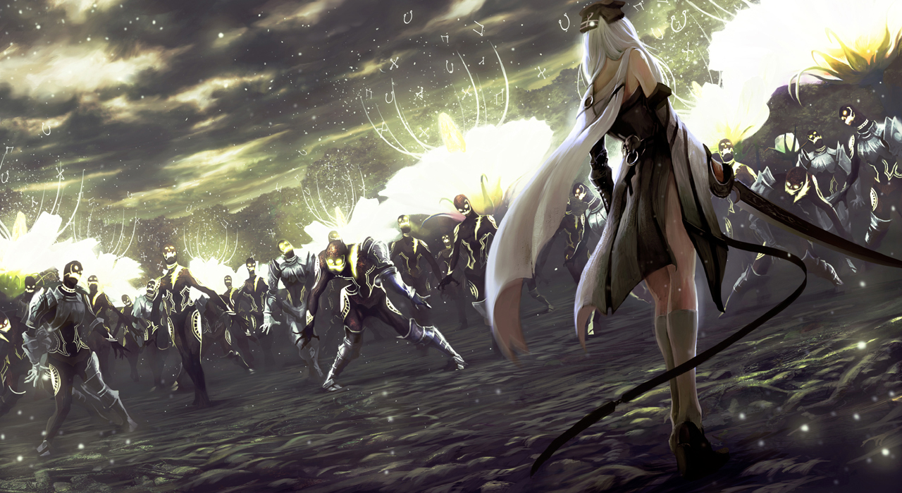 Drakengard 3 | Nuevas imágenes del sistema de batalla y los escenarios
