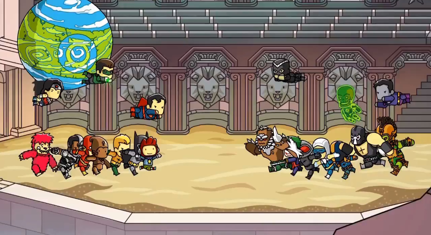 Primer tráiler de Scribblenauts Unmasked: A DC Comics Adventure