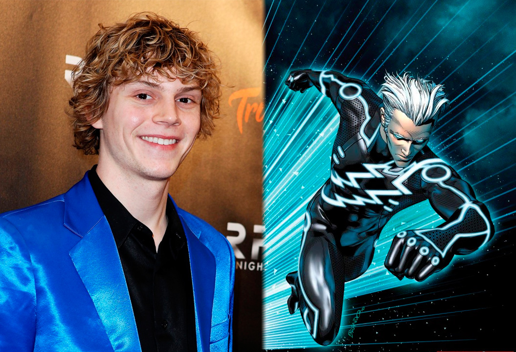 Evan Peters será Quicksilver… en X-Men: Días del Futuro Pasado