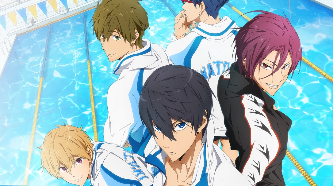 Free! | Tráiler y primeros detalles de una anime de natación