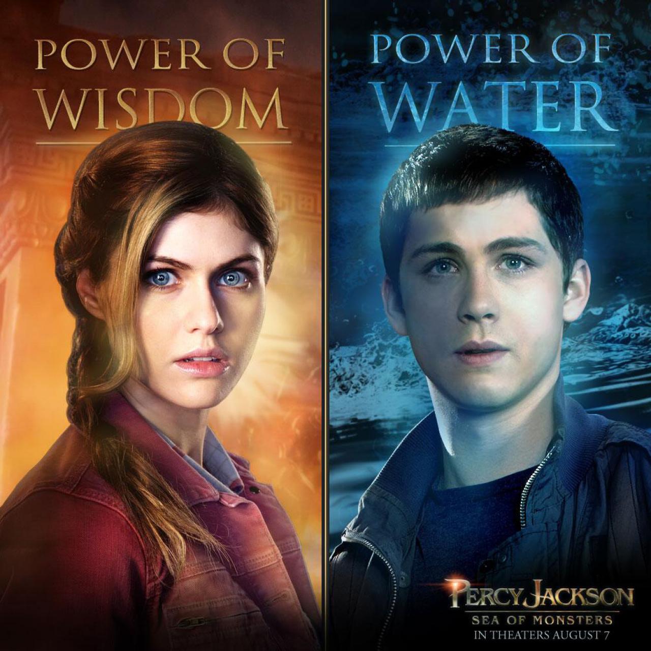 Percy Jackson y el Mar de los Monstruos | Cartel de los protagonistas - El Mar De Los Monstruos Percy Jackson