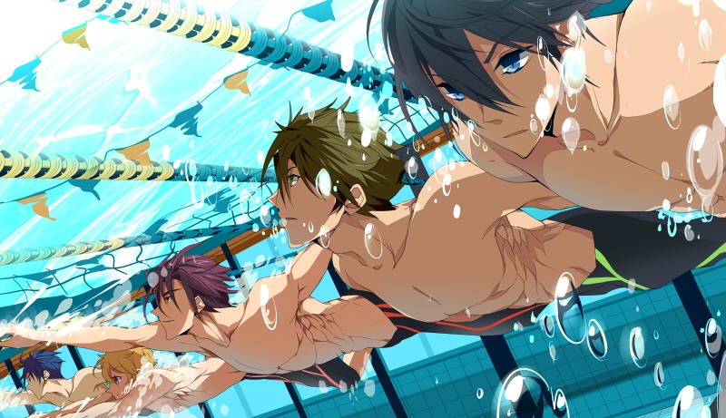 Free! | Dos nuevos videos promocionales del anime de natación