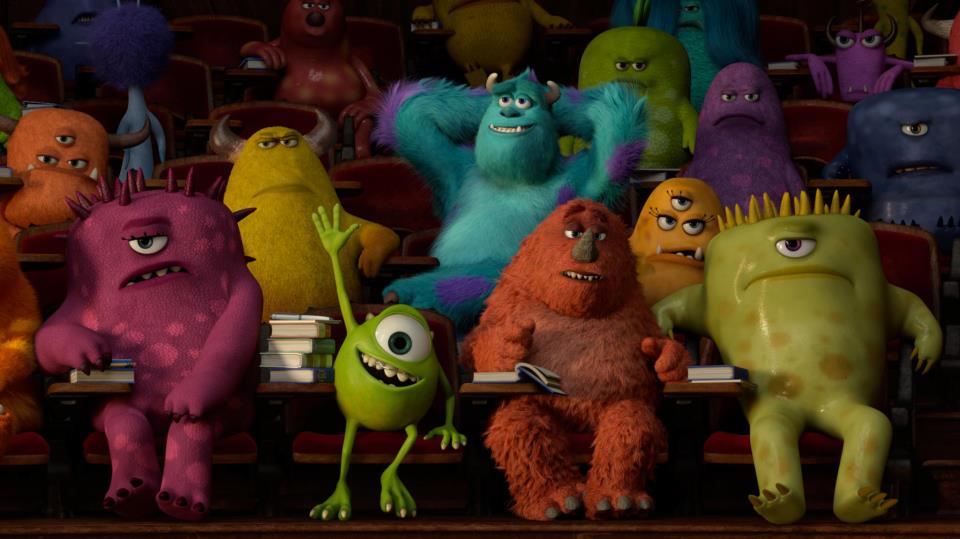 Monsters University | Nuevo clip con los monstruos tomando clase