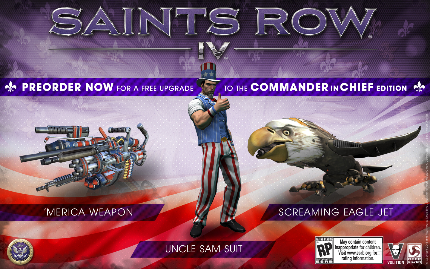 Saints Row IV | Arte de la caja y contenido de la edición de preventa