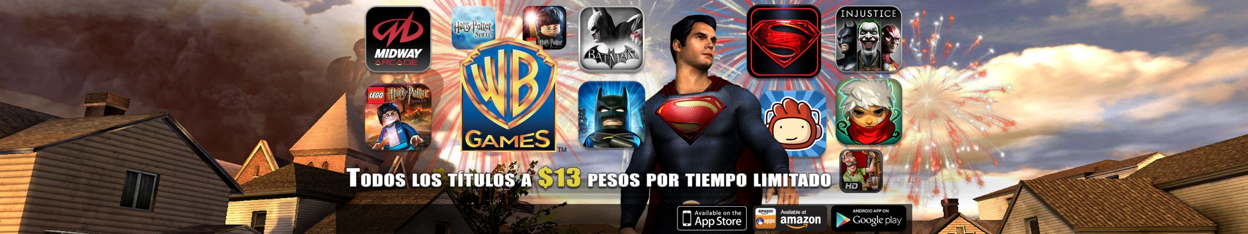 Warner Bros. rebaja sus juegos para móviles a 13 pesos