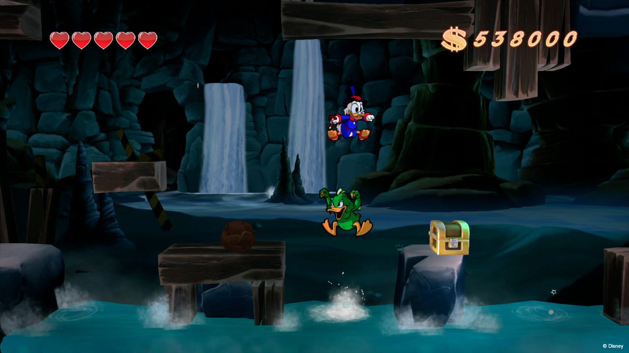 DuckTales Remastered nos presenta el nivel de las minas africanas