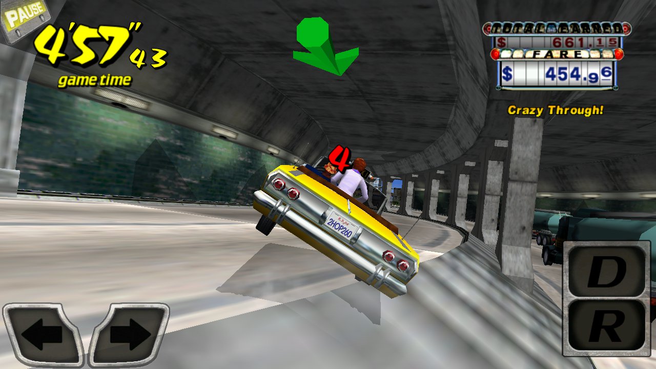 Crazy Taxi, ahora disponible para dispositivos móviles Android