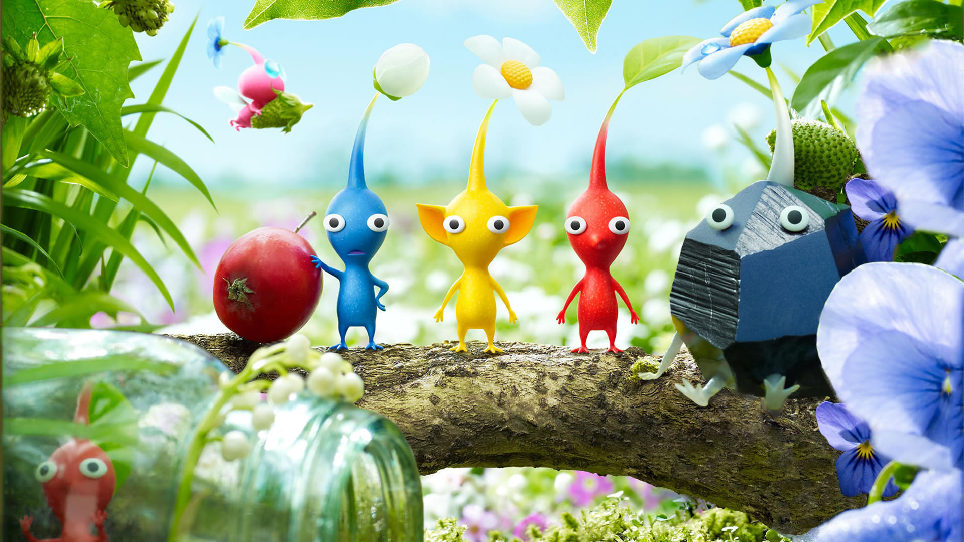 Pikmin 3 | Tráiler con los nuevos pikmin y video con 20 minutos de gameplay