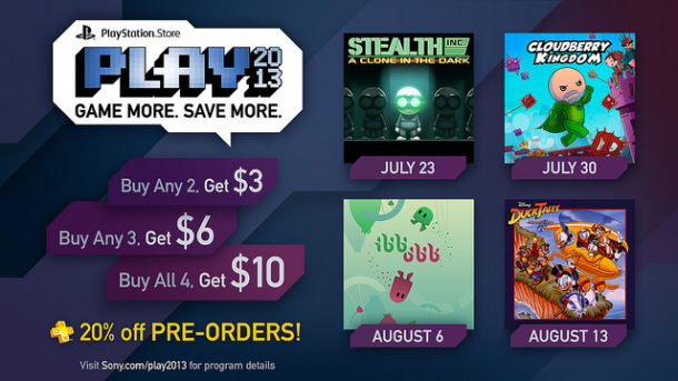 Sony anuncia los juegos para el verano PlayStation Store Play 2013