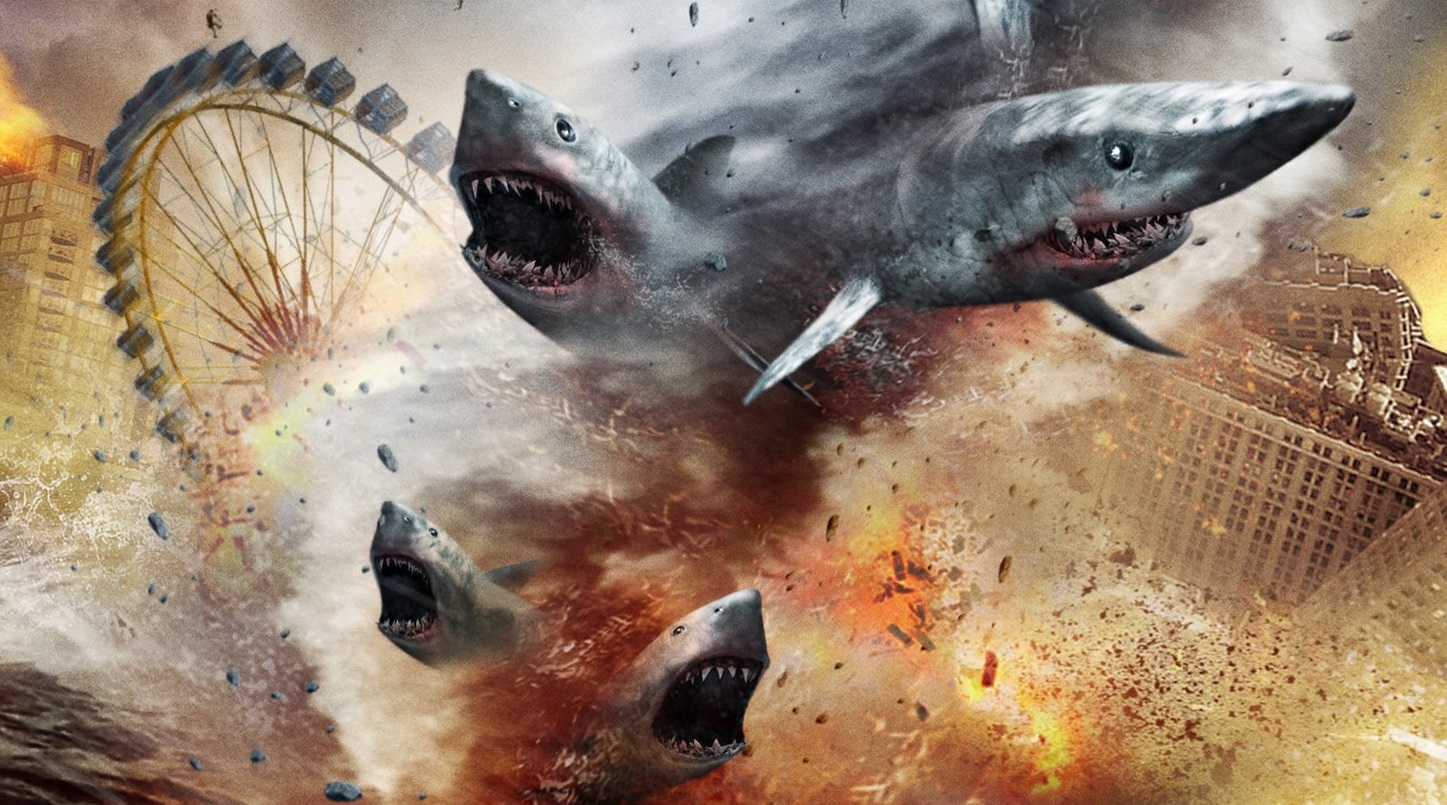 ¿Tornados más tiburones? Conoce a Sharknado en su primer tráiler