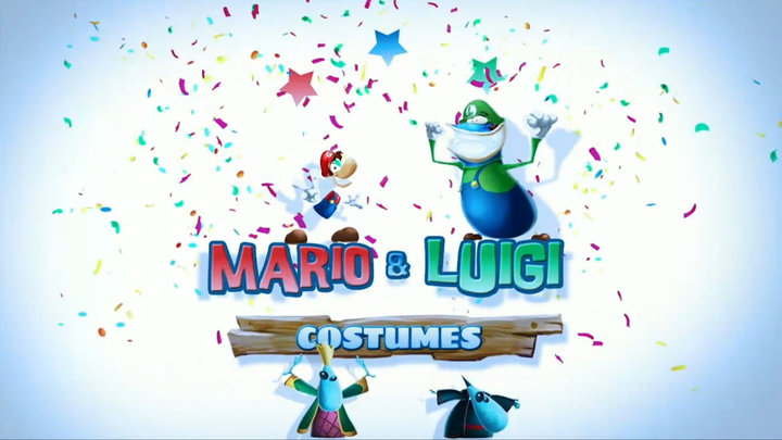 Trajes de Mario y Luigi llegarán a Rayman Legends