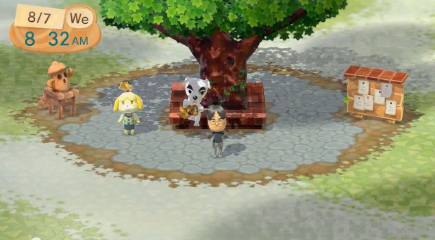 Nintendo revela la Animal Crossing Plaza para Wii U