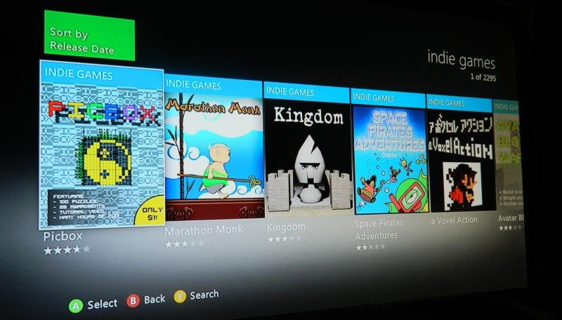 Xbox Live Indie Games