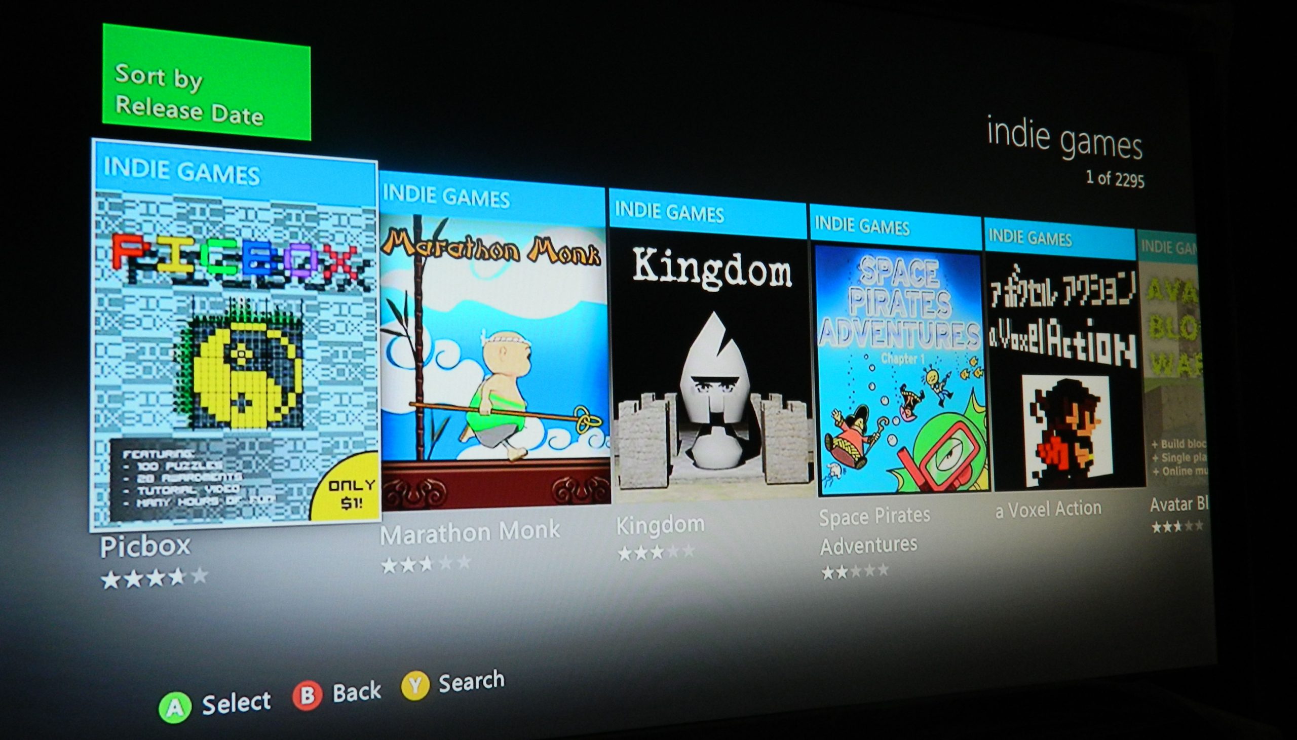 Xbox Live Indie Games