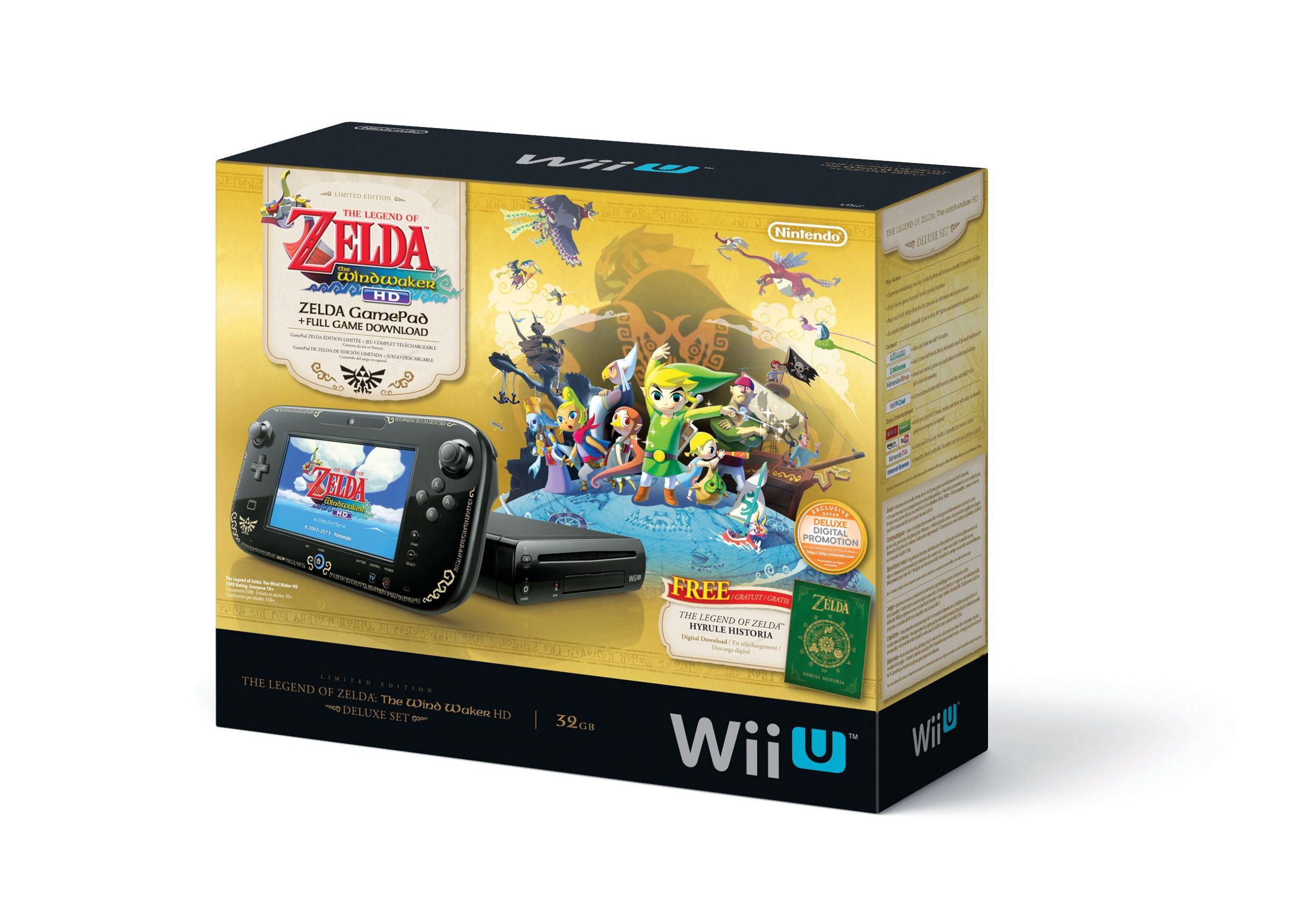 Wii U baja de precio y vendrá en paquete con Zelda: Wind Waker HD