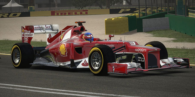 El contenido clásico de F1 2013 se muestra en video