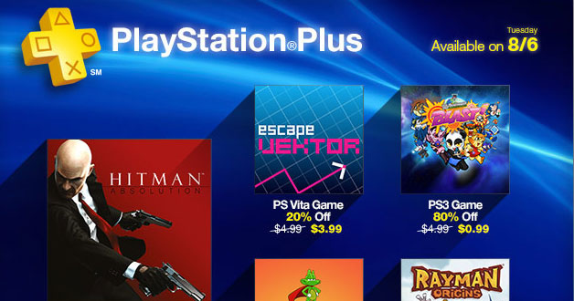 PlayStation Plus | agosto