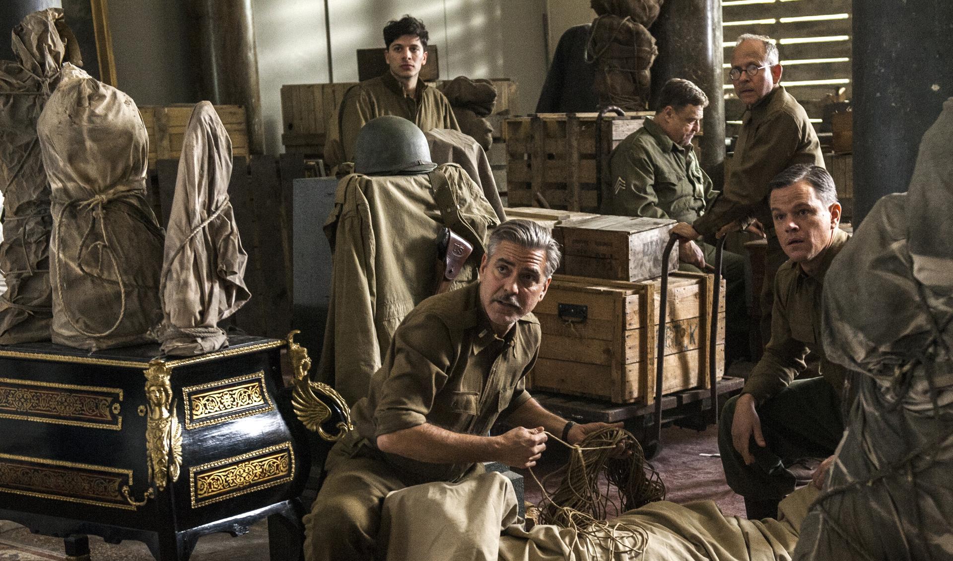 The Monuments Men | Póster del filme de George Clooney