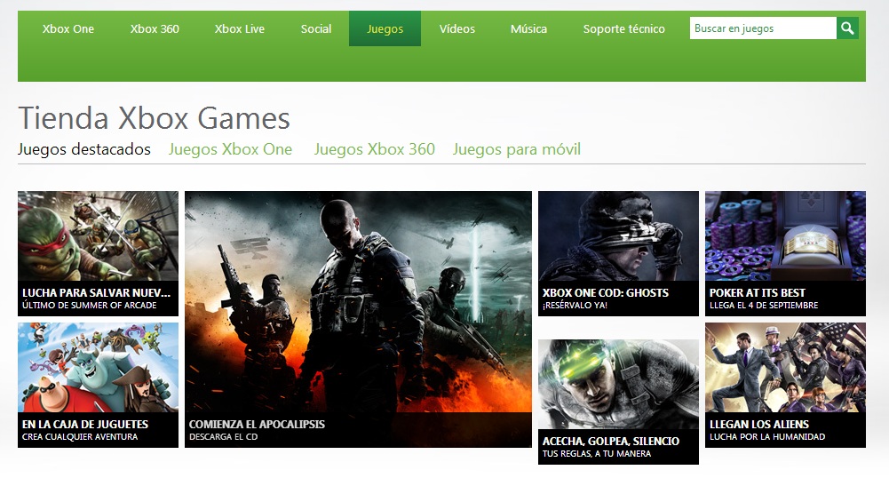 Adiós Xbox Marketplace, hola Tienda Xbox Games; el bazar cambia de nombre