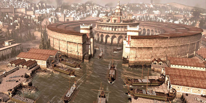 Así serán las batallas navales en Total War: Rome II