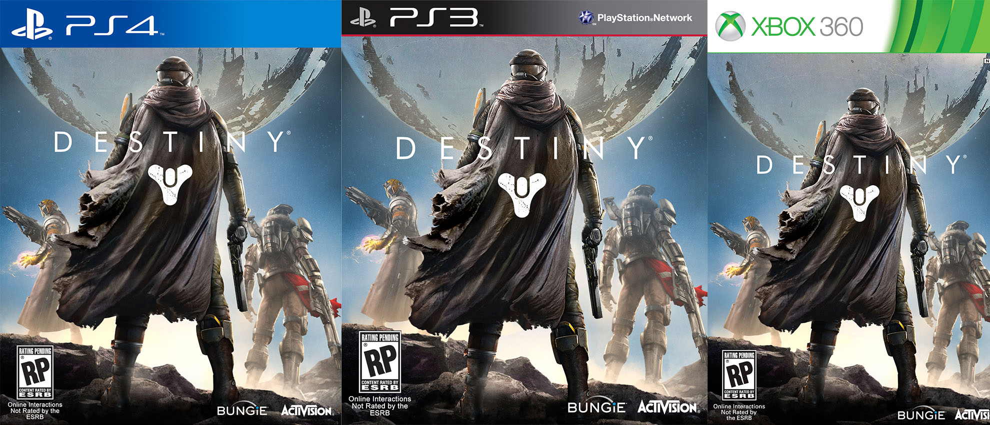 Destiny | Bungie y Activsion revelan el arte de la caja del juego