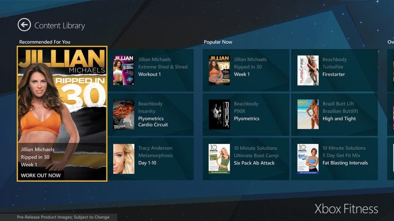 Xbox Fitness
