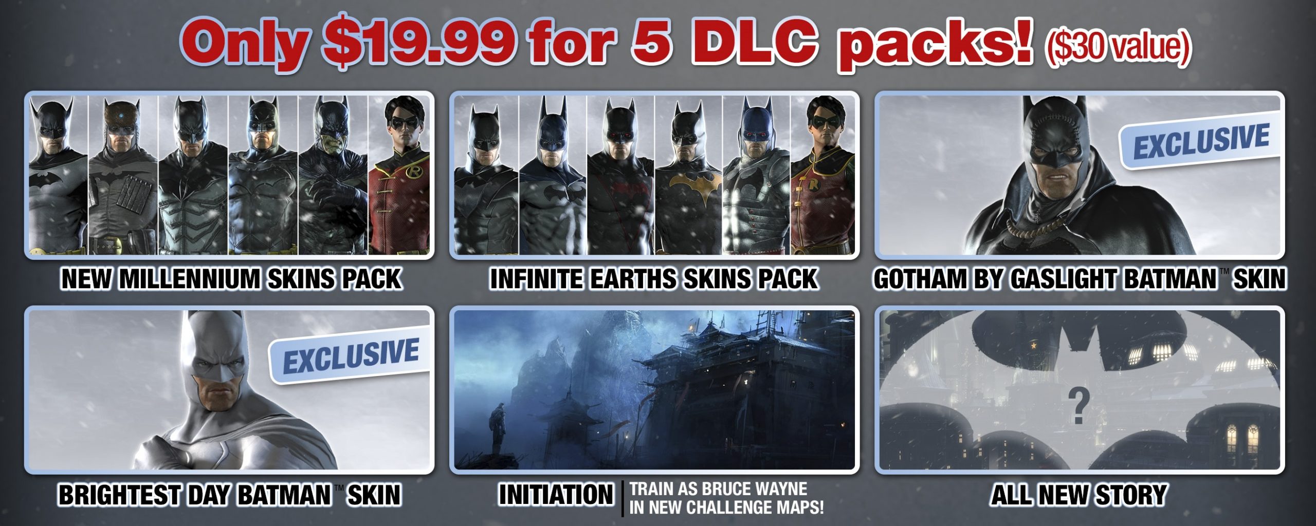 Batman: Arkham Origins | Warner Bros. presenta el pase de temporada