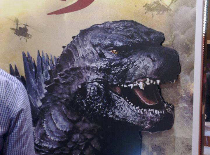 Teaser póster revela el rostro de Godzilla