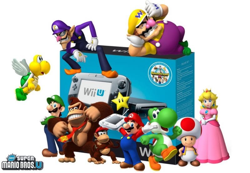 New Super Mario Bros. U bundle con Wii U
