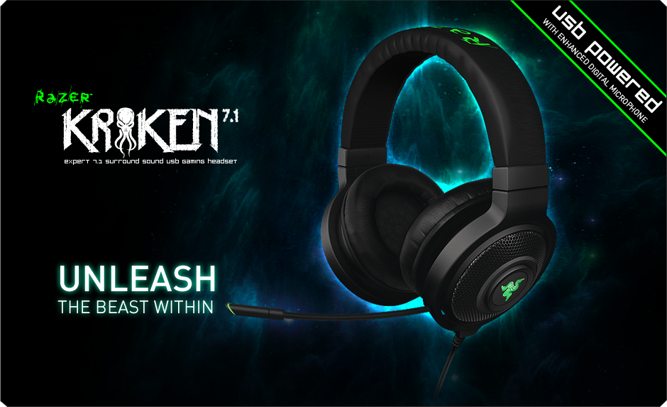 Libera la Bestia con los Razer Kraken 7.1