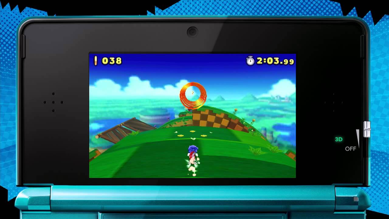 Sonic: Lost World | Imágenes con los poderes de colores en la 3DS