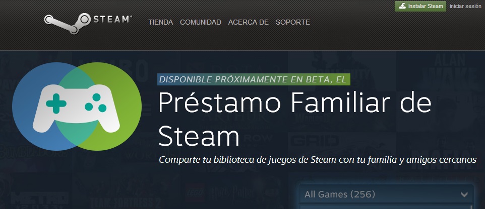 Steam - Family Sharing