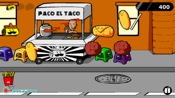 Salva a la comida mexicana con Paco el Taco, disponible para iOS y Android