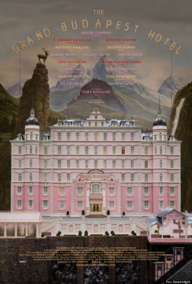 The Grand Budapest Hotel | Póster del nuevo filme de Wes Anderson