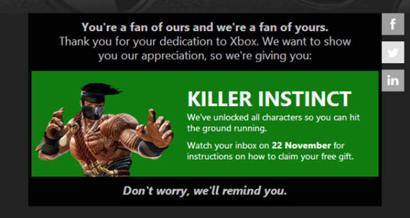 Microsoft está regalando consolas Xbox One a sus mejores fans