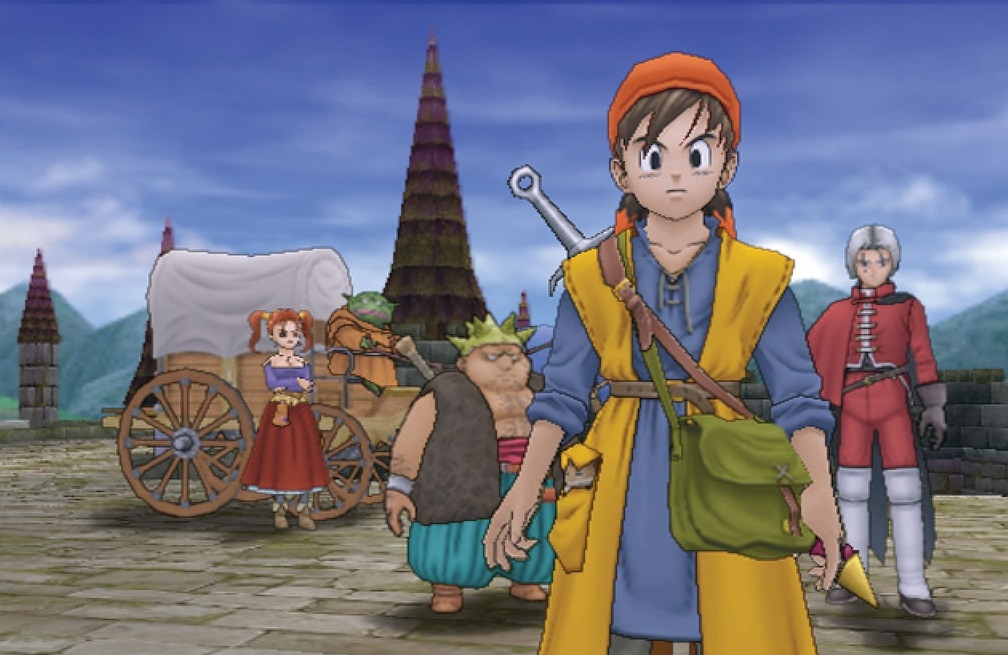Así se ve Dragon Quest VIII en smartphones