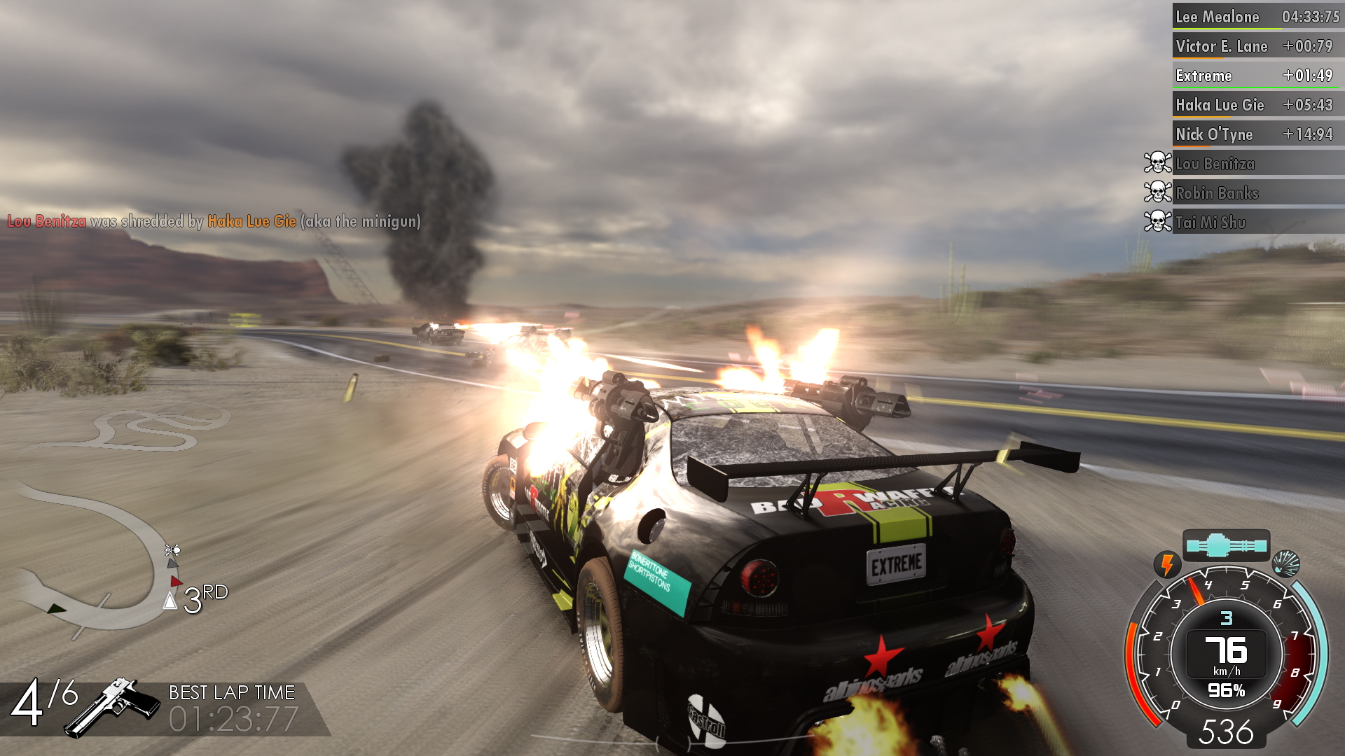 Carros de combate para PC; tráileres de Gas Guzzlers Extreme