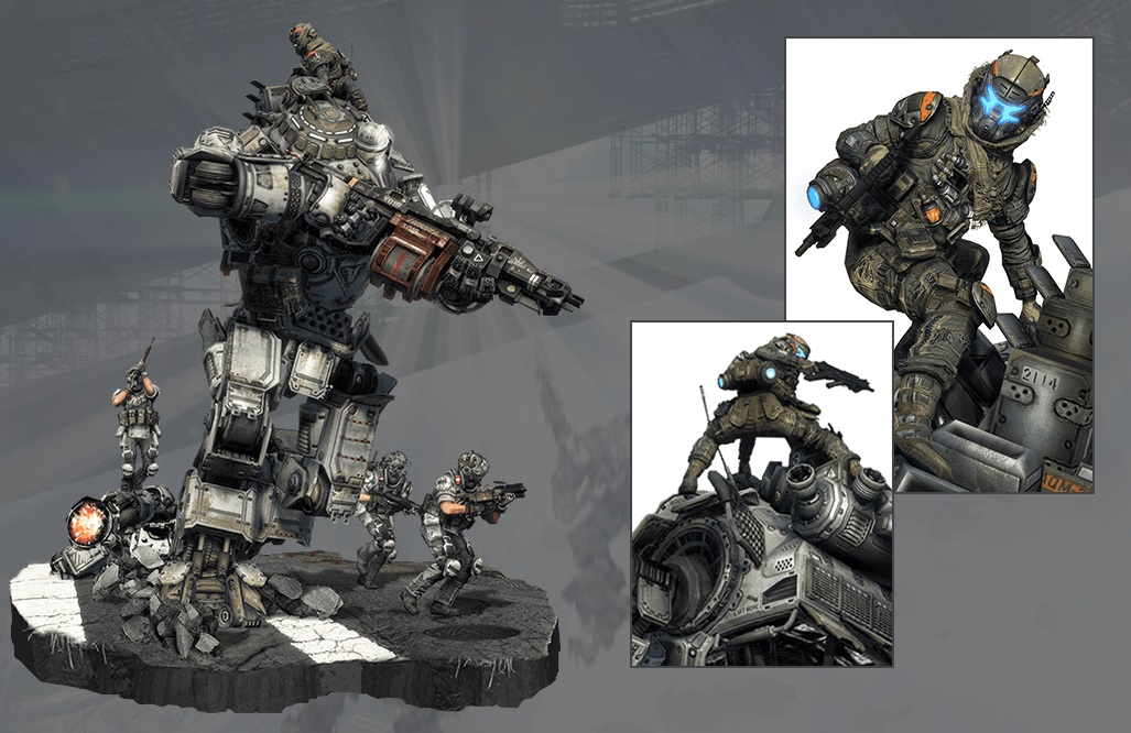Titanfall | Vistazo en video a la estatuilla de la edición limitada