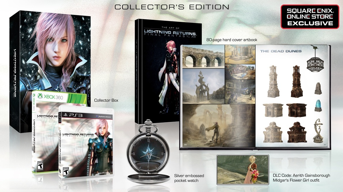 Lightning Returns: Final Fantasy XIII y su edición especial americana